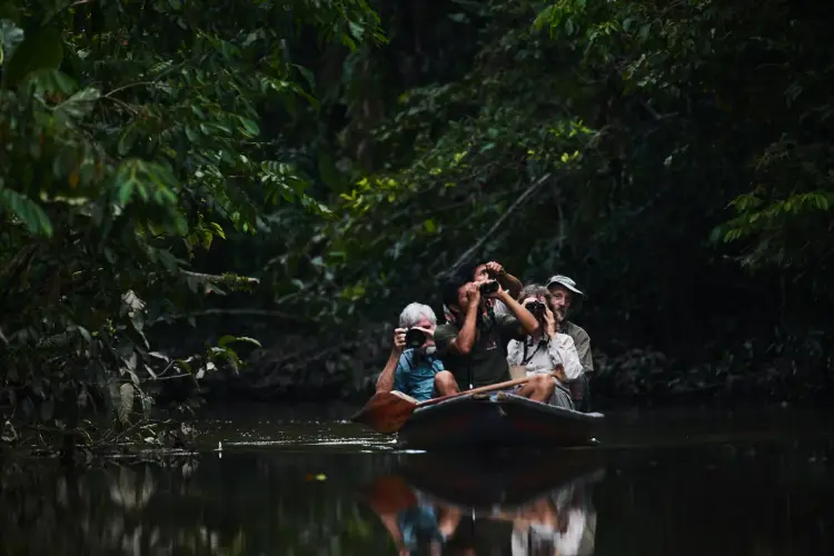 Sani Lodge Tourist boat