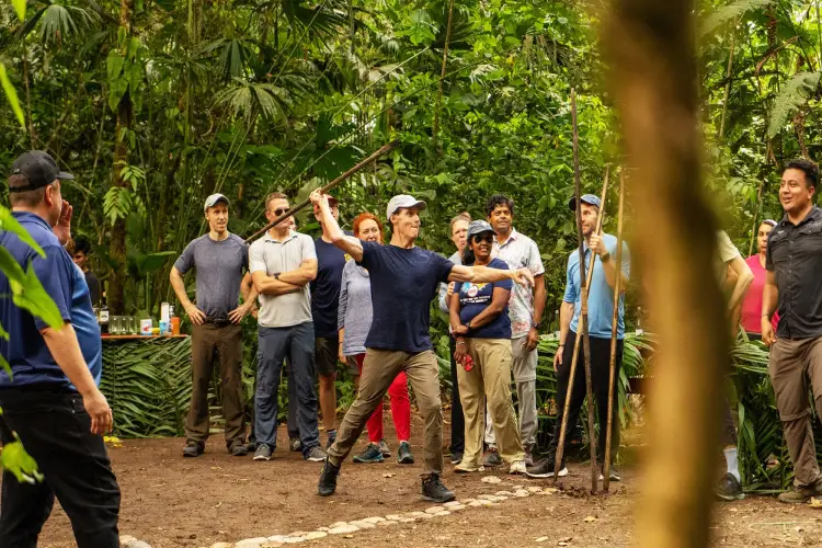Minga Lodge cultural activity