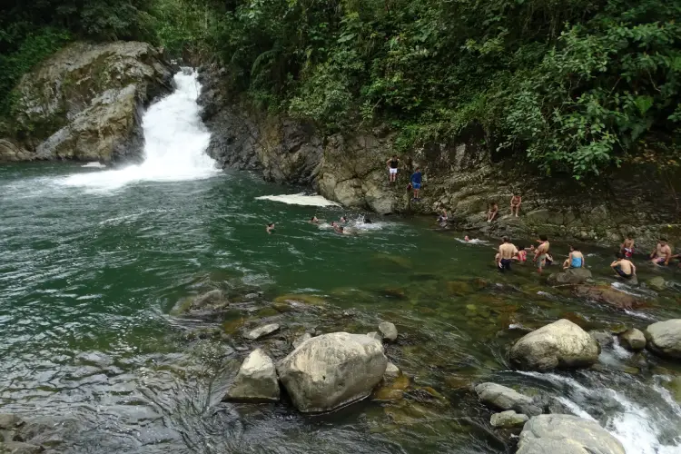 kapari lodge river waterfall
