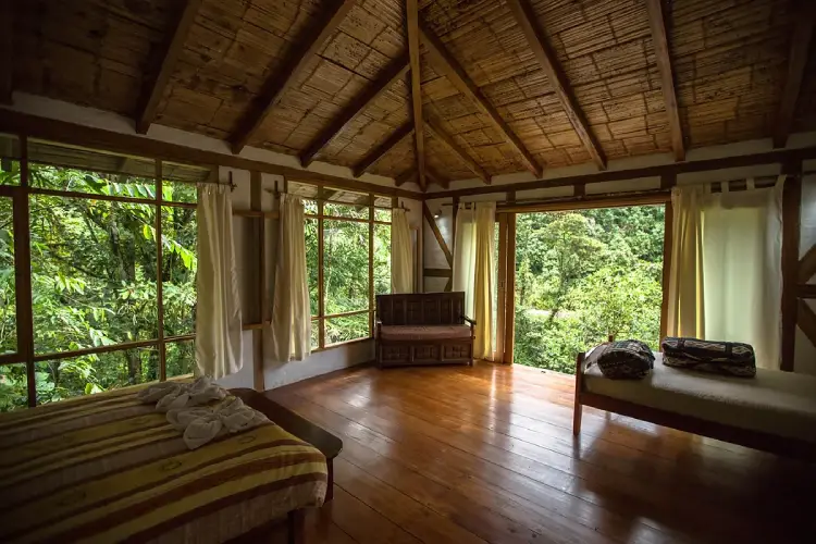 maquipucuna lodge double room